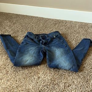 Womens American eagle 360” next level stretch, high rise jegging, size 6 short